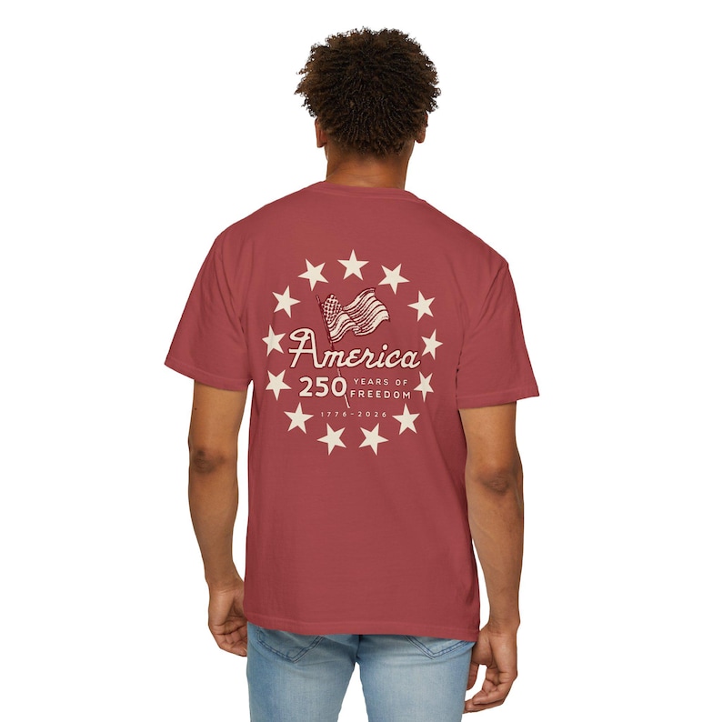 1776 shirt shirt usa america Labor Day Memorial Day shirt july 4th shirt fourth of july shirt land of the free comfortcolors image 13