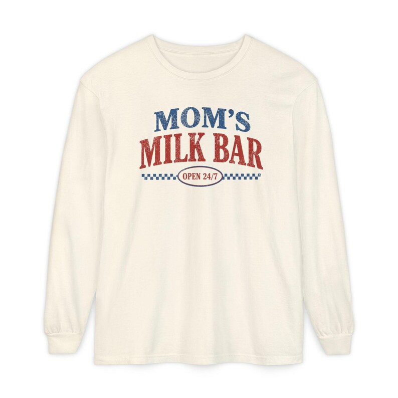 milk bar breastfeeding shirt maternity clothes postpartum gift fall maternity shirt pregnant wife gift mothersdaygift comfortcolors image 5