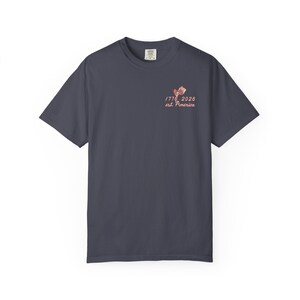 1776 shirt shirt usa america Labor Day Memorial Day shirt july 4th shirt fourth of july shirt land of the free comfortcolors image 5