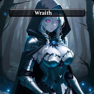 Wraith Token Proxy Card Anime Waifu