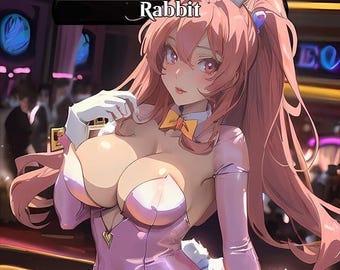 Rabbit Token Proxy Card Anime Waifu