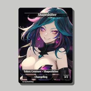 Anime Inspired Shapeshifter Proxy | Waifu Style Trading Card Proxy