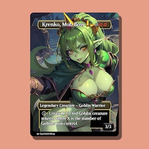 Krenko, Mob Boss | Anime Alternate Art | EDH Proxy Card