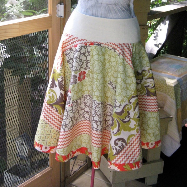 Random Acts of Patchwork Circle Skirt - customizable