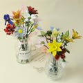 Glass Birth Month Flower, Glass Flower Bouquet, Birth Month Flower, Custom Flower, Birthday Gift for Her, Teacher Gift, Appreciation Gift