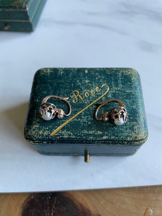 C*L*A*S*S*I*C* 18K FRENCH *ROSE* GOLD *Victorian … - image 1