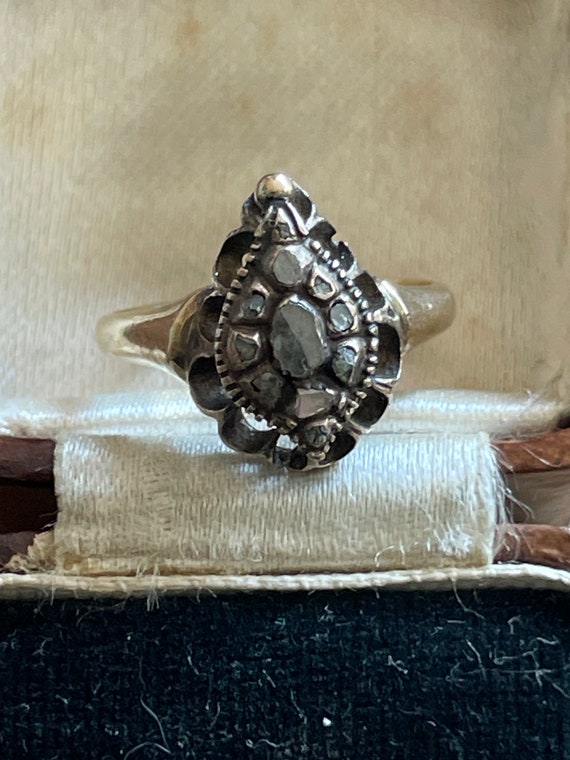 RARE! 18th Century GEORGIAN 14k ring - UNIQUE! - image 9