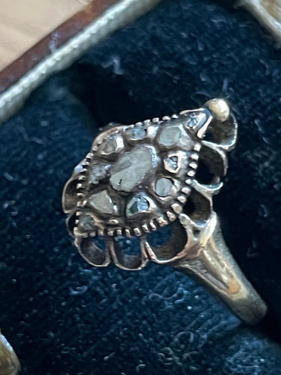 RARE! 18th Century GEORGIAN 14k ring - UNIQUE! - image 7