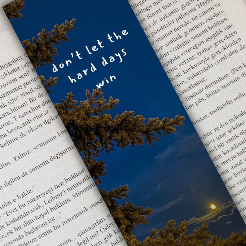 Acotar Bookmark Printable Bookmark Night Sky &amp; Moon Bookmarks for Women ...