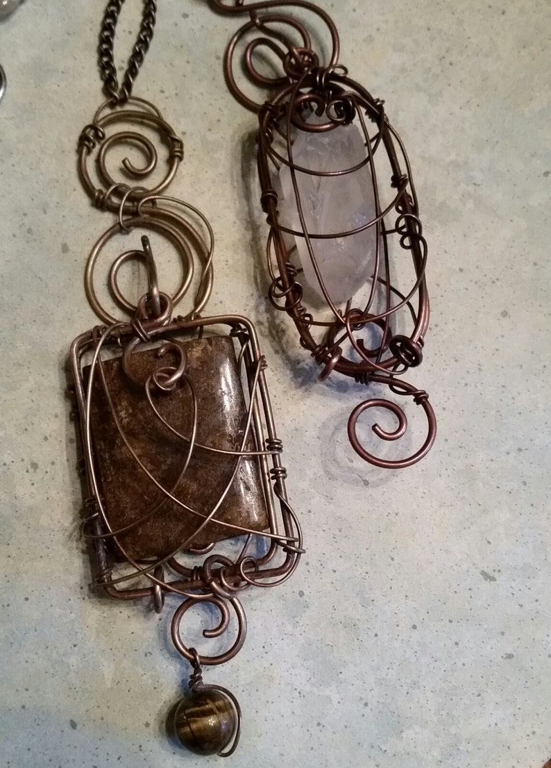 Treasure Keeper Pendant Necklace Tutorial PDF INSTANT Etsy