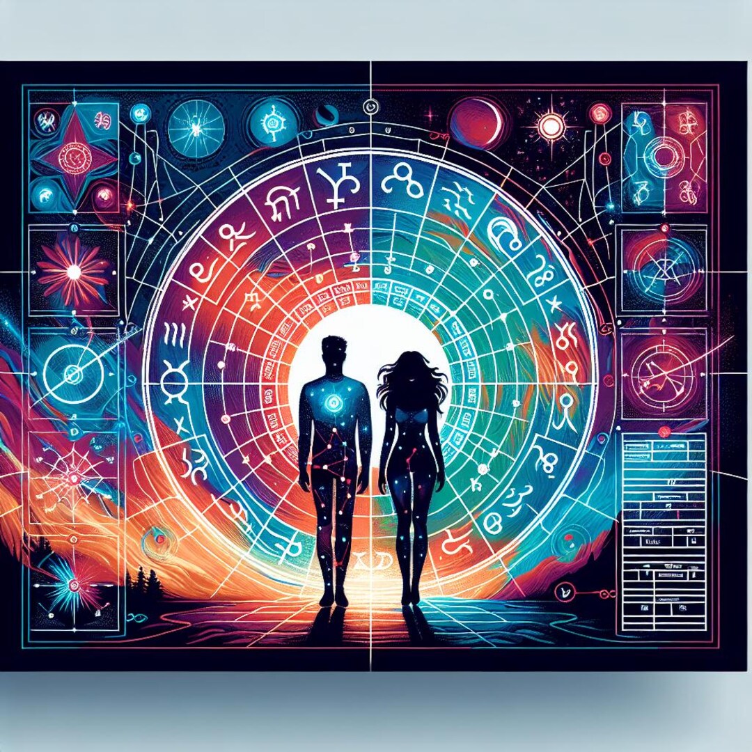 Astrology Synastry Chart, Uncover Relationship Secrets, Emotional Bonds