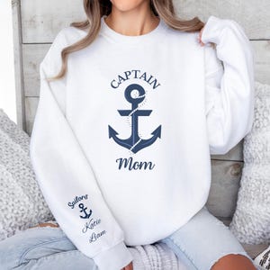 Custom Mama Shirt, Personalized Mom Sweatshirt With Kids Names, Cute Momma Outfit, Mothers Day Gifts, Unique Mom Gift, Mom Birthday Gift