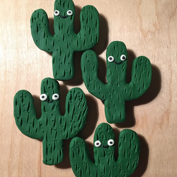 Happy Saguaro cactus magnet