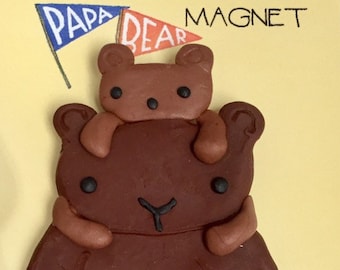 Papa Bear magnet