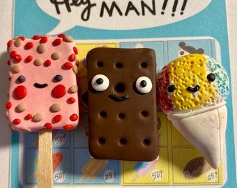 Hey Ice Cream Man! fridge magnets