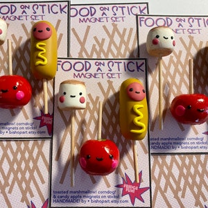 Food on a Stick magnet set image 6