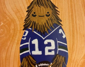 Seattle Believe in the Twelfth man Seahawks postcard