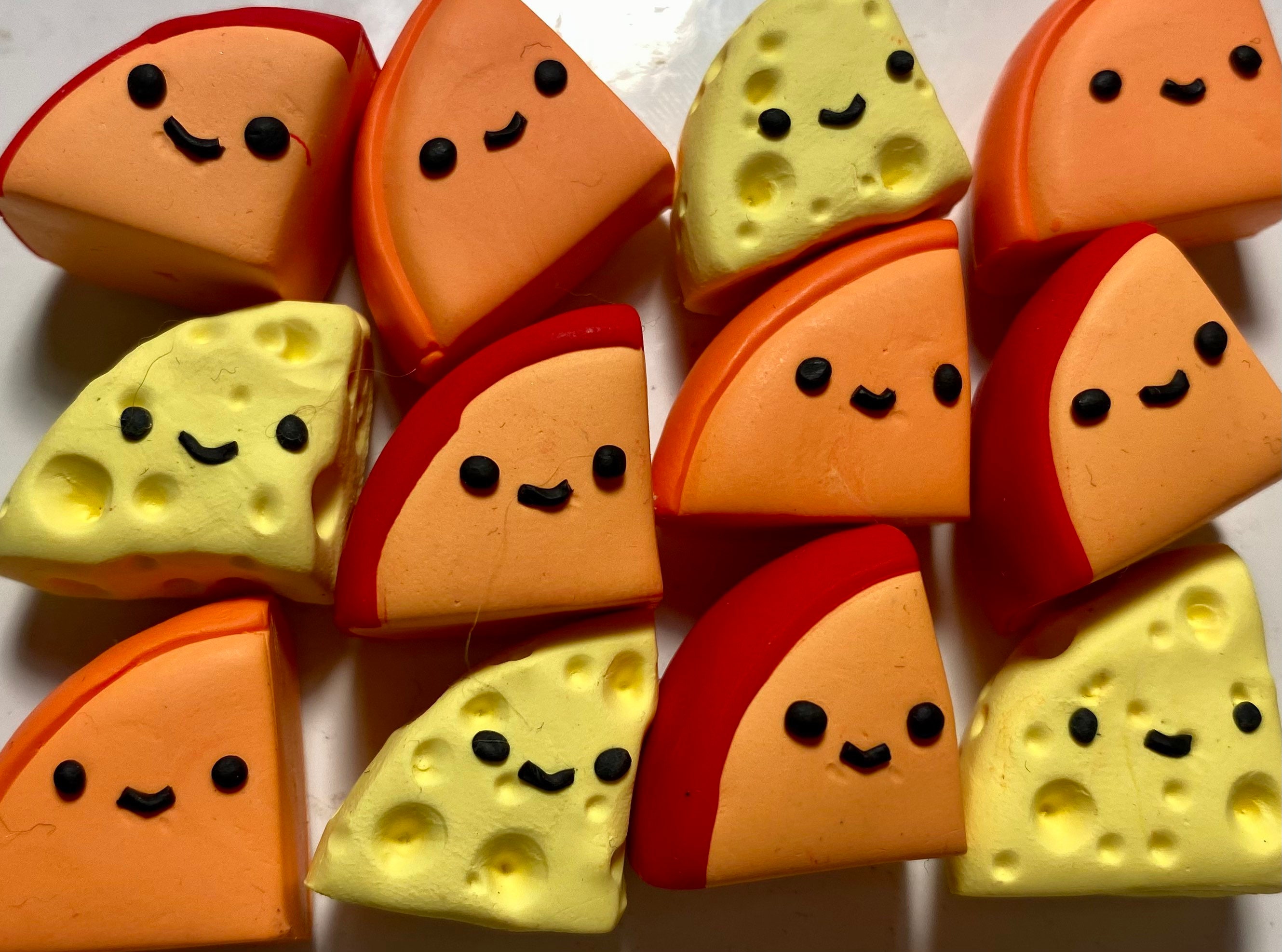 Juego de imanes de queso Wisconsin