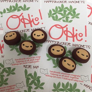 Happy Ohio Buckeye magnets image 3