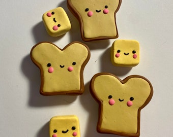 You & Me like bread and butter magnet set