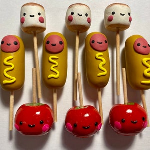 Food on a Stick magnet set image 3