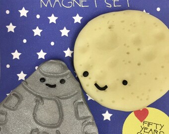 Love you to the Moon and Back magnet set