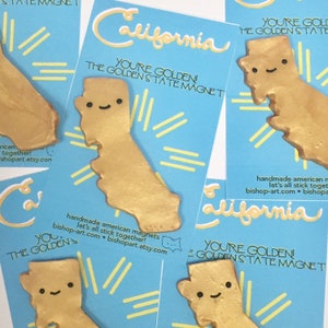 California Golden State magnet