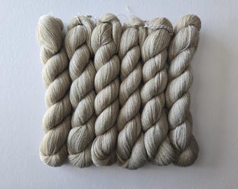 100% Pygora lace weight yarn