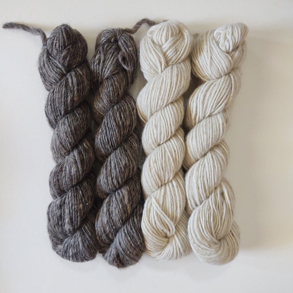 NEW! 100% Bluefaced Leicester wool yarn - bulky light