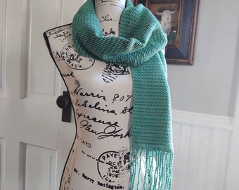 Handwoven Handpainted 100% Cotton Scarf