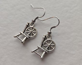Spinning Wheel Earrings