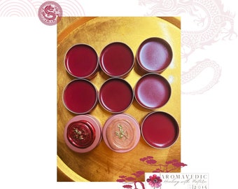 Year of the Dragon Lip Balm with Essential Oils and Flower Essences