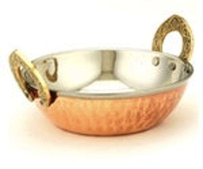 Massage Oil Warmer Set Copper and Stainless Steel Abhyanga Massage Therapy Free U.S. Prority Shipping/Next Day image 2