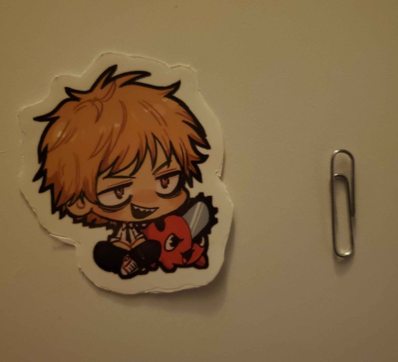 Denji Csm Sticker DENJI (CSM) Handmade Chainsaw Man Sticker - Etsy