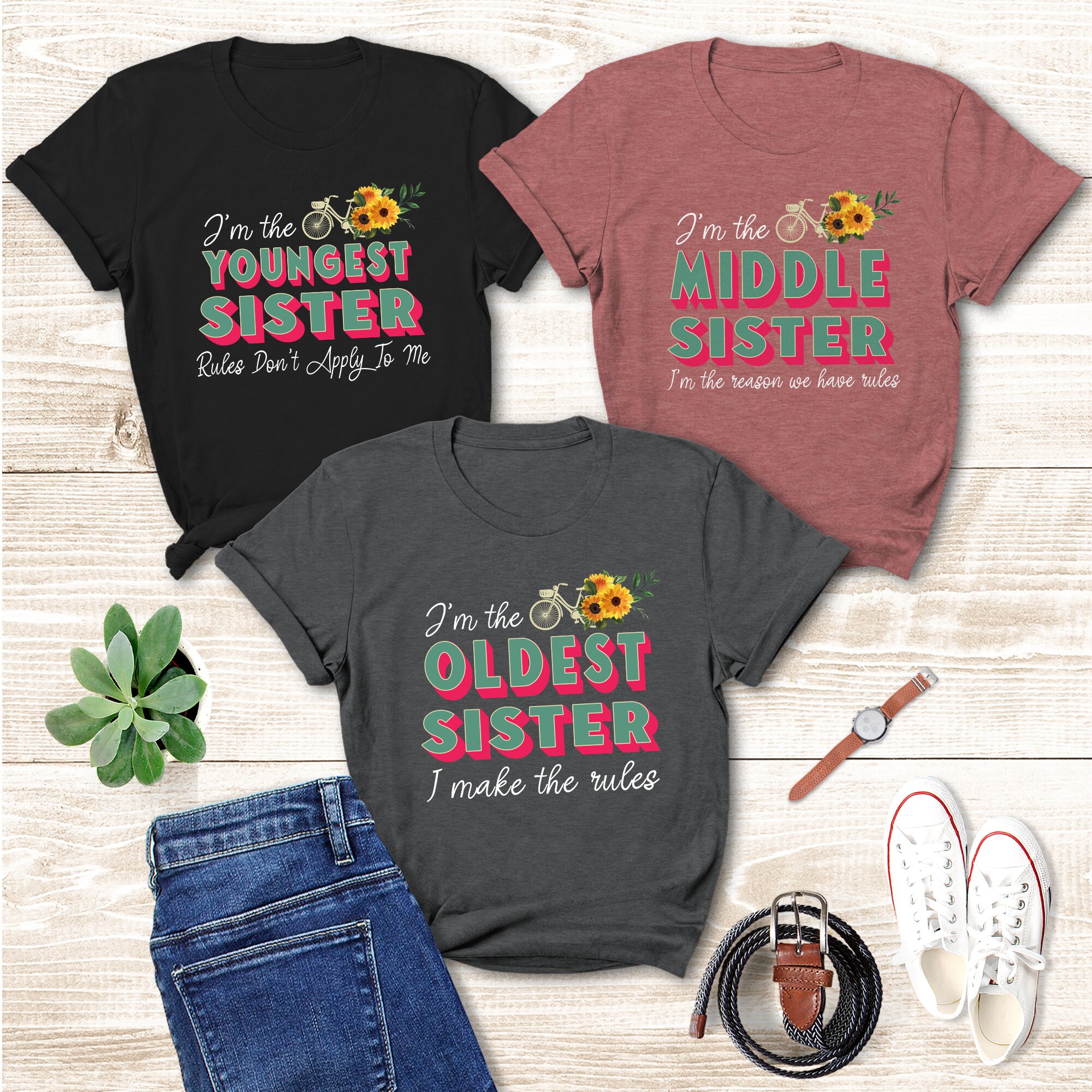 middle sister t shirt