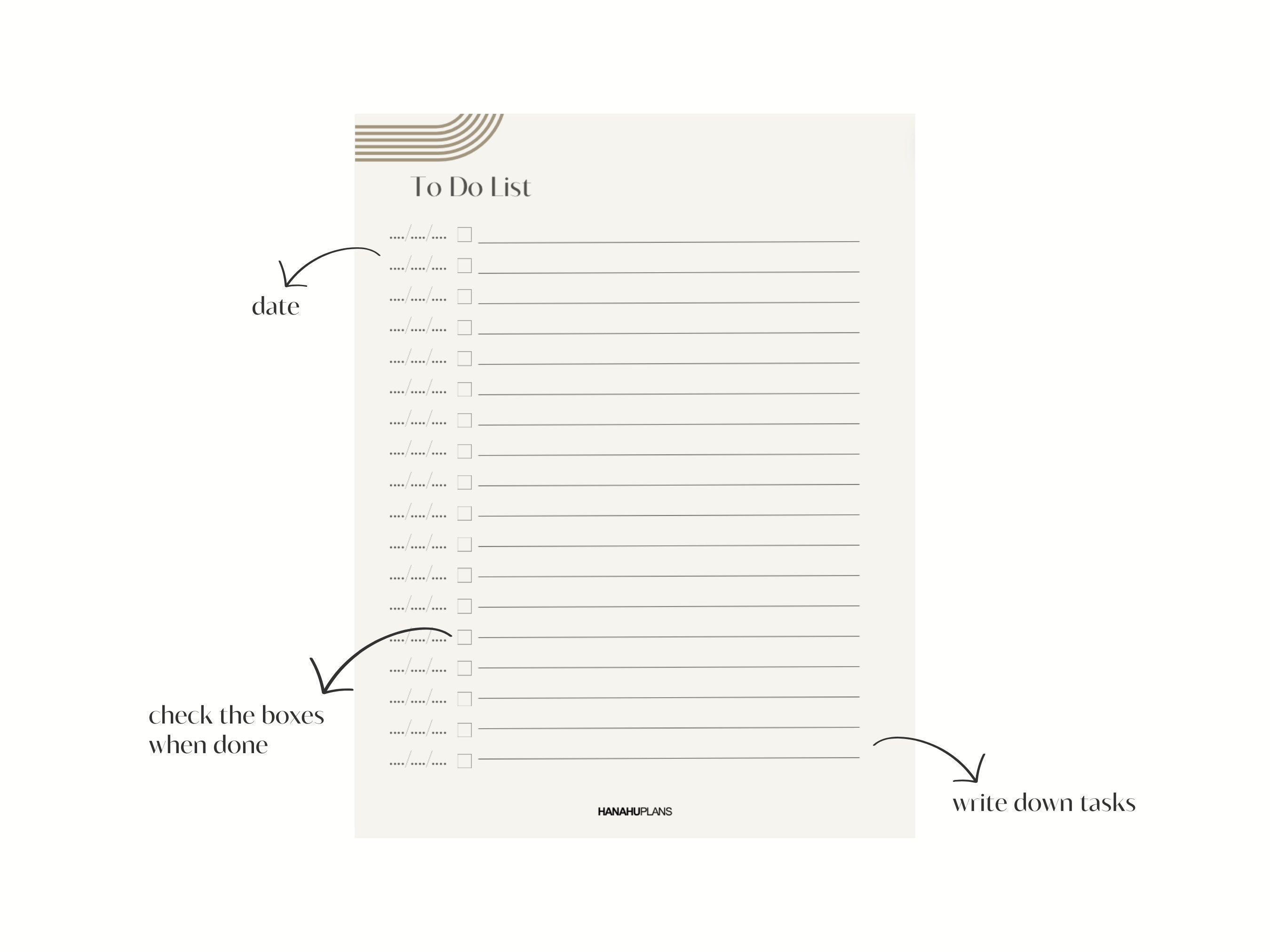 To Do List | Digital Planner | Goodnotes Planner | Notability Planner ...