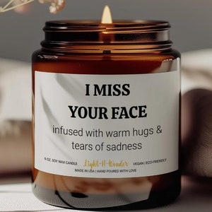 Long Distance Friend Gift I Miss Your Face Missing You Gifts Thinking of You Coworker Gifts Missing You Moving Gifts For Neighbors