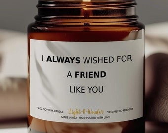 Best Friend Gift For Best Friend Forever, Best Friend Birthday Gift Friendship Gift Birthday Gift for BFF Best Friend Gift For Bestie Candle