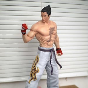Mishima Kazuya Tekken -25cm  Figure/Statue, painted,Sla/Pla printed,action figure,collectible,handmade