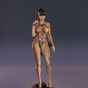 Eve Stellar Blade 25 cm Figure/Statue, Sla/Pla Resin 3D Printed,Painted,Action figure, Handmade