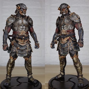 Yoshimitsu Tekken -25cm  Figure/Statue, painted,Sla/Pla printed,action figure,collectible,handmade