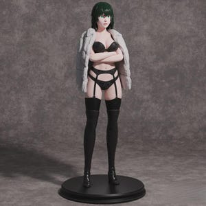Fubuki- One Punch Man 25 cm Figurka/Statua, Sla/Pla Żywica Drukowana w 3D, Malowana, Figurka akcji