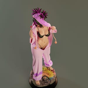 Juri Han /Street Fighter/ 25 cm Figure/Statue, Sla/Pla Resin 3D Printed,Painted, Handmade, collectible, Action figüre