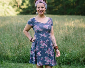 Stasia Dress and Tee Women's PDF Sewing Pattern