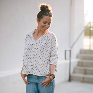 Matcha Top Women's PDF Sewing Pattern