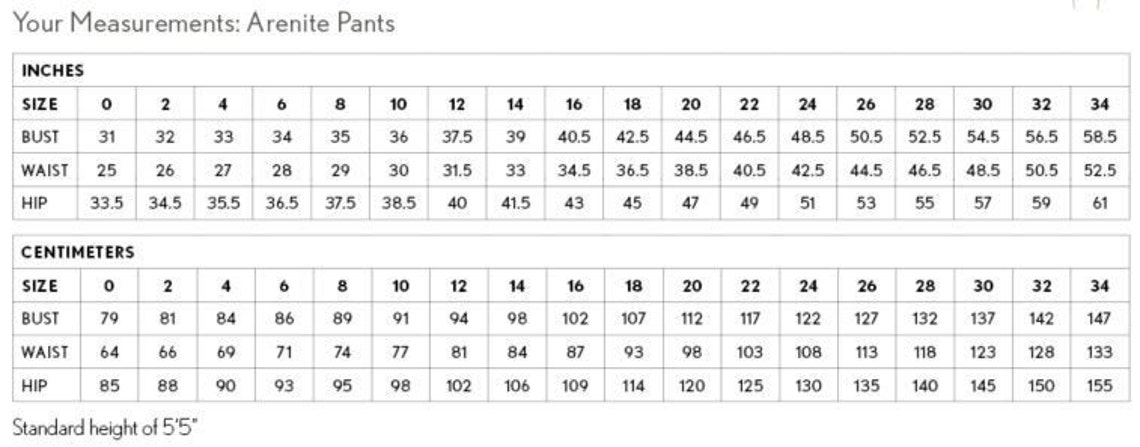 Arenite Pants PDF Sewing Pattern - Etsy