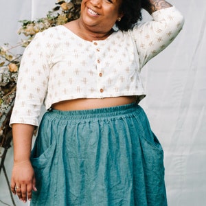 Gypsum Skirt PDF Sewing Pattern image 1