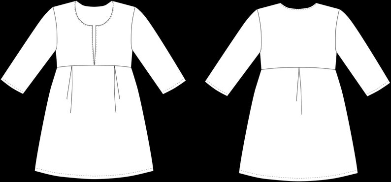 Schoolhouse Tunic PDF Sewing Pattern image 4