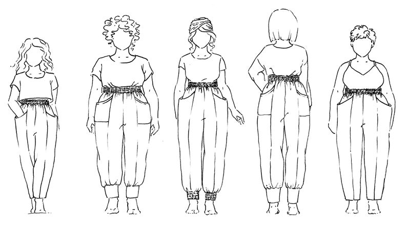 Arenite Pants PDF Sewing Pattern image 8