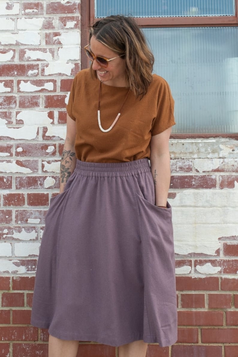 Gypsum Skirt PDF Sewing Pattern image 2